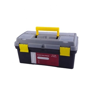 Factory direct super Tools Set Box High Quality 16" PP Plastic truck mechanical Tool Box car tool kit set box