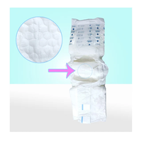 Vliesstoff Einweg-Erwachsenenwindeln mit Bedrucktem Design 3D-Auslaufschutz für Behinderte, Ältere und Frauen bei Inkontinenz