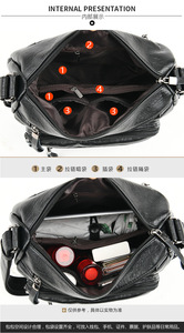 Sacs à main de luxe en cuir PU pour femmes, sacs à bandoulière et sacs à main pour dames, vente en gros - Product Image 6