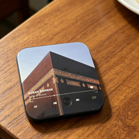 Haut-parleur Coran magnétique personnalisable T8, mini lecteur de musique islamique à adsorption magnétique, décoration multifonctionnelle pour réfrigérateur musulman