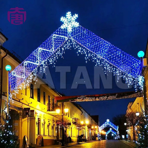 Luces de calle cruzadas de Halloween para decoración de parques urbanos y plazas públicas - Product Image 6