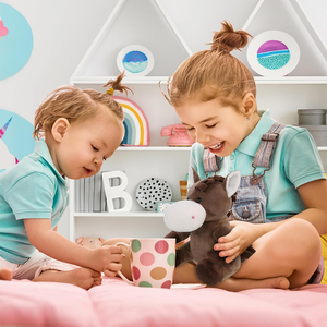 8 Inch Super Soft Brown Horse Plush Toy Cute Realistic Stuffed Animal Fine <strong>Stitching</strong> <strong>Gift</strong> for Baby Kids Hot Selling - Product Image 4