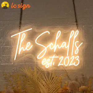 Decor Sign Hot Beautiful Romantic Custom Led Neon Light Sign Custom Neon SIgn For Wedding Decoration