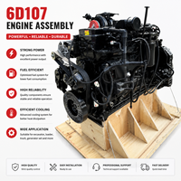 6D107 Complete Diesel Engine Assembly OEM Replacement Engine for Construction Machinery Wholesale Supply