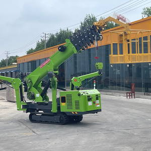 رافعة عنكبوتية ديزل 3 طن 5 طن 8 طن 12 طن، رافعة زاحفة صغيرة بذراع تلسكوبي، تحكم عن بعد، معدات رفع هيدروليكية مدمجة - Product Image 4