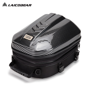 Sac de queue de moto étanche sac de siège arrière durable multifonctionnel sac de siège arrière de moto sac de <span class=keywords><strong>casque</strong></span> de moto sac à dos - Product Image 1