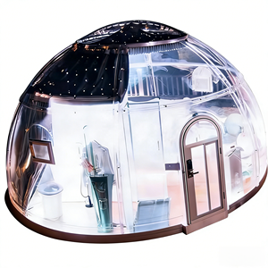 Casa Burbuja Transparente Modular, Domo de PC, Mini Casa para Actividades al Aire Libre, Parque, Jardín, Camping - Product Image 1