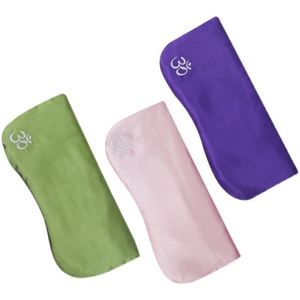 Coussin aromathérapeutique lesté à la lavande, personnalisable avec logo, micro-ondable, pour la relaxation, le yoga, le sommeil, le soulagement des maux de tête et comme masque oculaire - Product Image 2