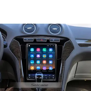 Android 10.0 9.7 inç Ford Mondeo mk4 için tesla araba stereo radyo GPS navigasyon HD dokunmatik ekran Carplay ile 2011 2012 2013 DVR