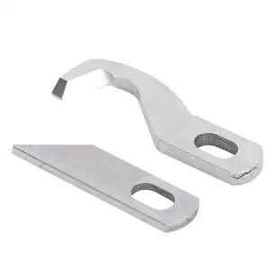 1 Set Upper/Lower Looper Household Sewing Machine TF123 Straight Knife And TF122 Bend Knife For Brother 3034d For Singer 14N654