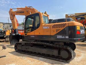 Excavadoras Hyundai 220lc-9s usadas originales de Corea, excavadora de orugas de segunda mano de 22 toneladas, sistema de control inteligente, ahorro de combustible 30% - Product Image 3
