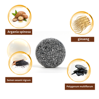 Savon Solide Bio Naturel OEM ODM pour la Croissance Capillaire et l'Épaississement des Cheveux, Shampoing Solide Noircissant pour la Perte de Cheveux