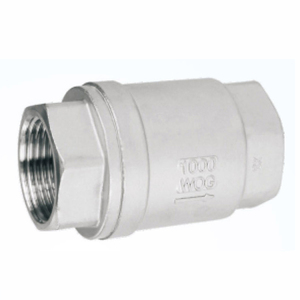 Válvula de Retención Vertical de Resorte Tipo MM de Acero Inoxidable 316 con Rosca NPT de 2 Piezas DN20 3/4'' - Product Image 3