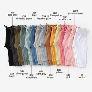 Pantalons pour bébés en coton biologique en gros, pantalons-couches pour bébés de 0 à 24 <span class=keywords><strong>mois</strong></span>, pantalons pour filles et garçons - Product Image 4