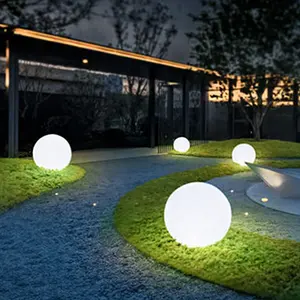 Lampes solaires Offre Spéciale de luxe bon marché Boule de lumière LED Jardin extérieur Solaire LED Passerelle Lumières