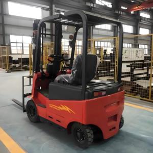 Chariot élévateur électrique 2 tonnes 2,5 tonnes 3 tonnes 4 roues motrices Batterie lithium-ion Haute efficacité Chariot élévateur tout-terrain - Product Image 3