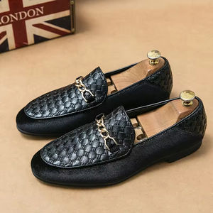 High-end Custom-made Genuine Cowhide Leather Pointed Toe Business Formal Walking Men's <b>Shoes</b> Slip-On Breathable <b>Waterproof</b> Arch - Product Image 2