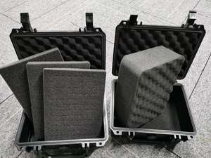 Özelleştirilebilir köpük plastik ekipman bavul ile hava koşullarına dayanıklı sert plastik kasa - Product Image 6