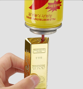 批发经典金条打火机 大量装丁烷打火机 蓝焰防风可填充派对用 - Product Image 6