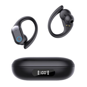 Audífonos X22 de Conducción Ósea, Económicos, Personalizables, Rápidos, para Escalada, Viajes, Correr, Conducir, Deportes, V5.3, LED, IPX4, Resistentes al Agua, Sonido de Alta Fidelidad - Product Image 1