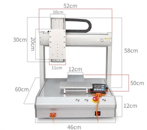 Tự động loa keo Dispenser với XYZ 3 trục Bảng Máy tính để bàn keo pha chế máy - Product Image 2