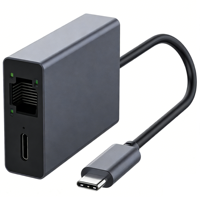 Adaptateur Ethernet USB Type-C Carte Réseau Câble Internet LAN pour Téléphone Portable Ordinateur Portable USB 2.0 Stock Disponible