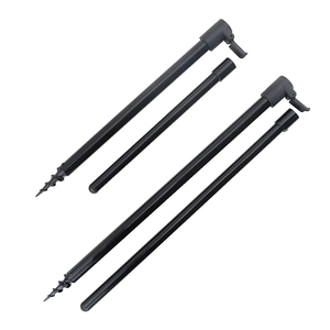 Bâtons de banque de pêche à la <span class=keywords><strong>carpe</strong></span> en aluminium, accessoires de pêche, 1 pièce - Product Image 4