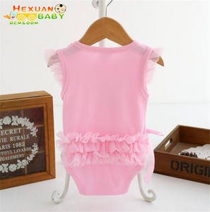 Cina Mercato All'ingrosso Piccolo Della Ragazza di Vendita Calda Del Bambino Appena Nato Vestiti Del Bambino Del Pagliaccetto Per Il Capretto - Product Image 3