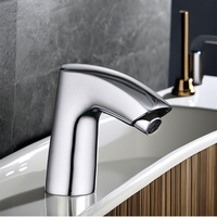 Mélangeur de lavabo monotrou à capteur de HY-177D Design moderne robinet de robinet d'eau monté sur pont cuisine école parc salle de bain utilisation