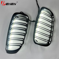 Pour BMW E81 E87 E90 E92 E93 E39 E60 E61 E70 E71 E53 E89 E84 Calandre de Pare-chocs Avant de Voiture avec Feux LED
