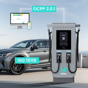 Ocpp 2.0.1 EV Trạm Sạc với thẻ tín dụng cấp 3 xe điện xe buýt quảng cáo màn hình nhanh Trạm Sạc 180kw 240kw - Product Image 2