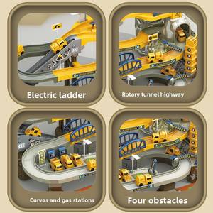 Coche Eléctrico de Ingeniería para Niños, Regalo de Cumpleaños para Bebés, Juguete de Coche Deslizante de Plástico para Aventuras en el Estacionamiento - Product Image 4