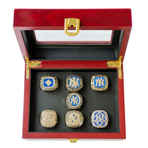 م. ل. ب. جديد York ankees 7 Series yset ، خاتم رجالي من سبيكة مجوهرات أنيقة راقية ، بيع بالجملة من المصنع - Product Image 1