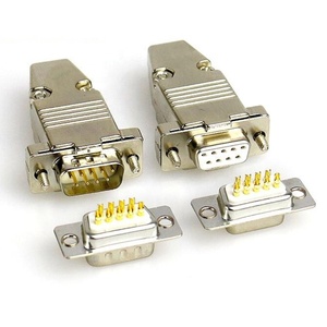 Db 9 Pin Video Graphics Hoods Formen für Industrie adapter D-Sub Anschluss haube - Product Image 2