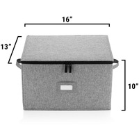 Sac de rangement à coque dure pour verre à vin, bonne capacité de charge, boîte à vaisselle, sac de rangement anti-poussière avec fermeture éclair