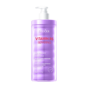 Mascarilla Capilar SADOER de 500 ml con Vitamina B5 y Lavanda, Acondicionador Nutritivo y Reparador, Mejora el Cabello Seco y Encrespado, Fortalece las Hebras del Cabello - Product Image 1