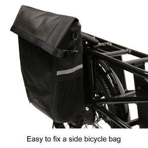 Vélo cargo familial TXED 24''x2.1 avec siège bébé, double batterie au lithium, longue autonomie, haute puissance - Product Image 6