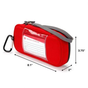 Portable Fashion Insulated Diabetes Medical Box Waterproof Polyester/Nylon Outer Shell Double Strap Insulated Lining Medicine - Product Image 6