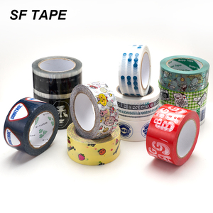 カスタムロゴ印刷入り透明プラスチック<span class=keywords><strong>OPP</strong></span>カートンシーリング梱包テープ48mm高粘度耐久性ジャンボロールアクリル - Product Image 4