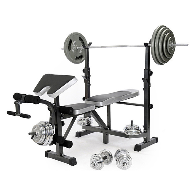 Wholesale Portable Sit up Chest Multipurpose Gym Adjustable Foldable Incline Weight Lifting Dumbbell Bench Press Equipment