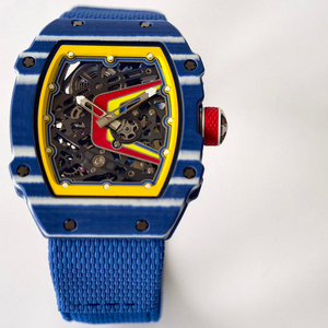 Men's <b>Skeletonized</b> Carbon Fiber Mechanical <b>Watch</b>, Ultra-Lightweight and Ultra-Thin Sport Design <b>Automatic</b> <b>Watch</b> - Product Image 3
