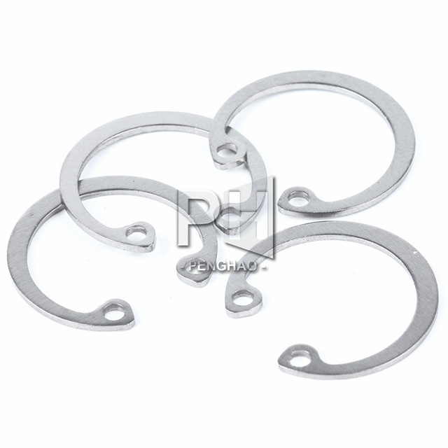Circlips for a Hole Retaining Ring Bearing Hole Snap Ring 304 Stainless Steel Clamp Ring M8 M9 M10 M11 M12 M13-M75 c Circlip