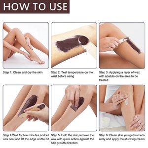 Lifestance Film Chaud <span class=keywords><strong>Cire</strong></span> 100% Naturel Épilation <span class=keywords><strong>Cire</strong></span> <span class=keywords><strong>Facile</strong></span> à BRICOLAGE Brésilien Bikini Épilation - Product Image 4