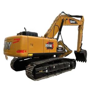 Excavadora usada Sany Sy215C 21 toneladas Excavadora de segunda mano Máquina de orugas hidráulica original de alta calidad - Product Image 1