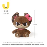 Peluche chat mignon, adorable poupée chaton, coussin câlin pour compagnon de sommeil, cadeau d'anniversaire parfait pour unisexe