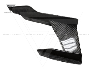 Alerones Delanteros Personalizados de Fibra de Carbono para BMW Serie 4 F82 M4 2014-2018, Estilo Mad - Product Image 3
