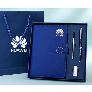 ของขวัญส่งเสริมการขายสุดหรูแบบขายส่ง สมุดโน้ตพร้อมปากกาและยูเอสบีดิสก์ สกรีนโลโก้ได้ เหมาะสำหรับเป็นของขวัญทางธุรกิจ - Product Image 3