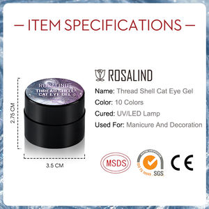 Rosalind — vernis à ongle de chat, nouvelle tendance, gel coquillage, laque, longue tenue, oem, pour nail art, vente en gros - Product Image 5