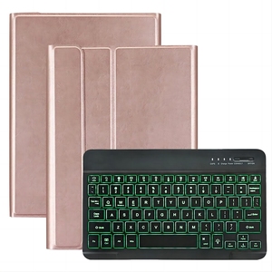 Tastiera con custodia protettiva per <span class=keywords><strong>Lenovo</strong></span> <span class=keywords><strong>Tab</strong></span> <span class=keywords><strong>M10</strong></span> FHD Plus 10.3 "X606/K10 X6C6, Cover con tastiera retroilluminata a denti blu senza fili - Product Image 3