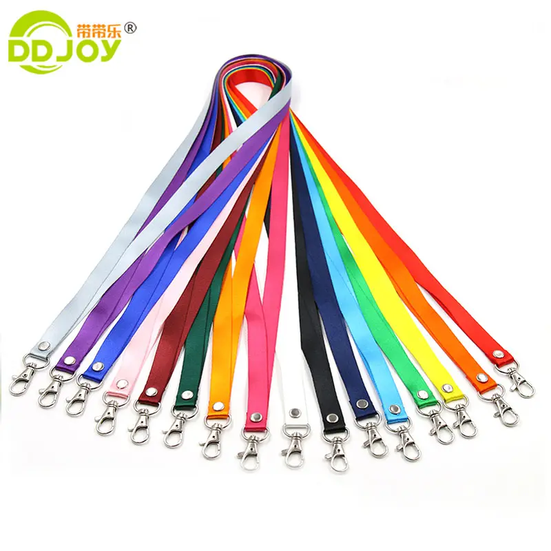 Personalized Custom Printing Logo Polyester Neck ID Lanyards With Logo Custom